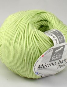 Merino baby 107 Svetlá zelená