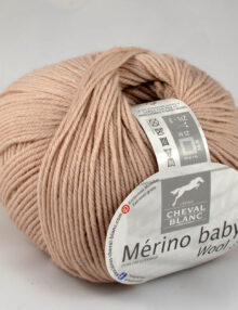 Merino baby 138 Biela káva