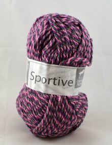 Sportive 405 fialová/ružová muliné