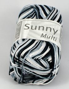 Sunny multi 401 biela/sivá/čierna