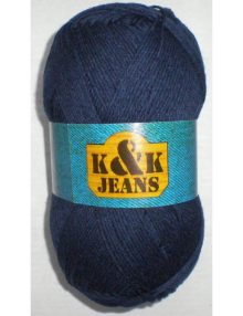 K&K Jeans 114 tmavomodrá - 100g