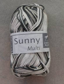 Sunny multi 405 antracit/svetlá sivá/prírodná biela