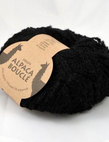 Alpaca Boucle 8903 čierna