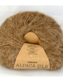 Drops Brushed alpaca silk 5 hnedá