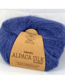 Drops Brushed alpaca silk 13 džínsová modrá