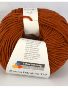Merino extrafine120 110 gaštan