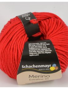 Merino Extrafine 85 231 červená