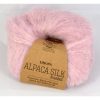 Brushed alpaca silk 12 púdrová ružová