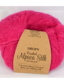 Brushed alpaca silk 18 pink