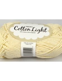 Cotton light 1 prírodná biela