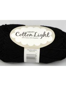 Cotton light 20 čierna