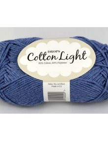 Cotton light 34 džínsová modrá