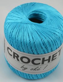 Crochet by OKE 188 tyrkysová
