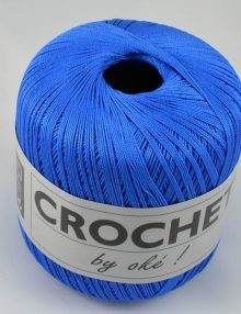 Crochet by OKE 8 kráľovská modrá