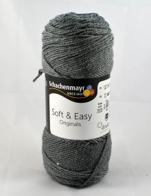 Soft&Easy 92 stredná sivá