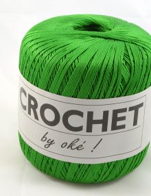 Crochet 48 jarná zelená