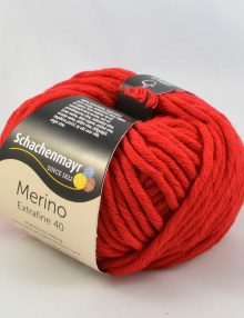 Merino extrafine 40 331 červená