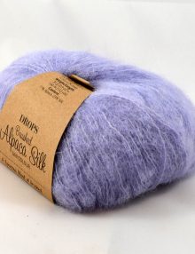 Brushed alpaca silk 17 levanduľa