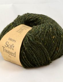 Soft Tweed 17 tmavá zelená