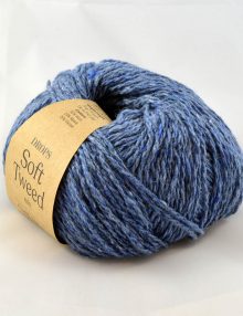 Soft Tweed 10 džínsová modrá