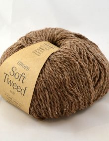 Soft Tweed 5 stredná hnedá