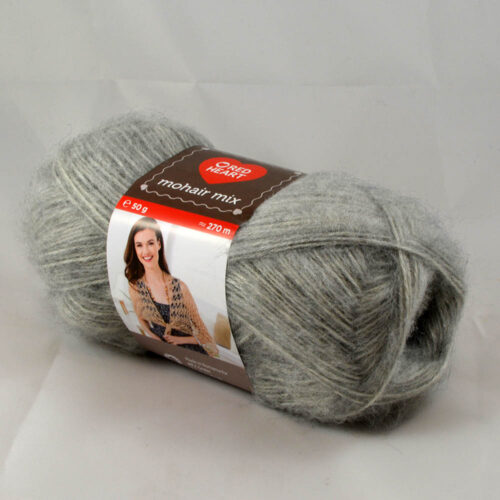 Mohair Mix 195 svetlá sivá