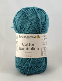Cotton Bambulino 65 opálová modrá