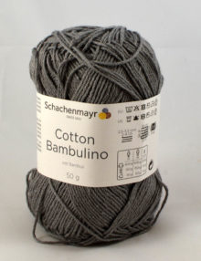 Cotton Bambulino 90 sivá