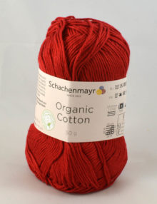 Organic Cotton 31 červená