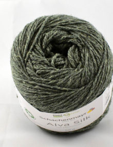 Alva Silk 72 šalviová zelená